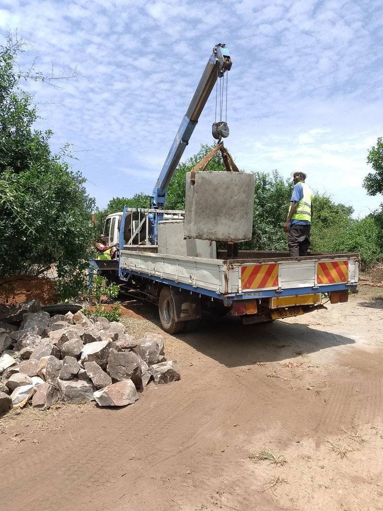 Biodigester Masters sanitation infrastructure work