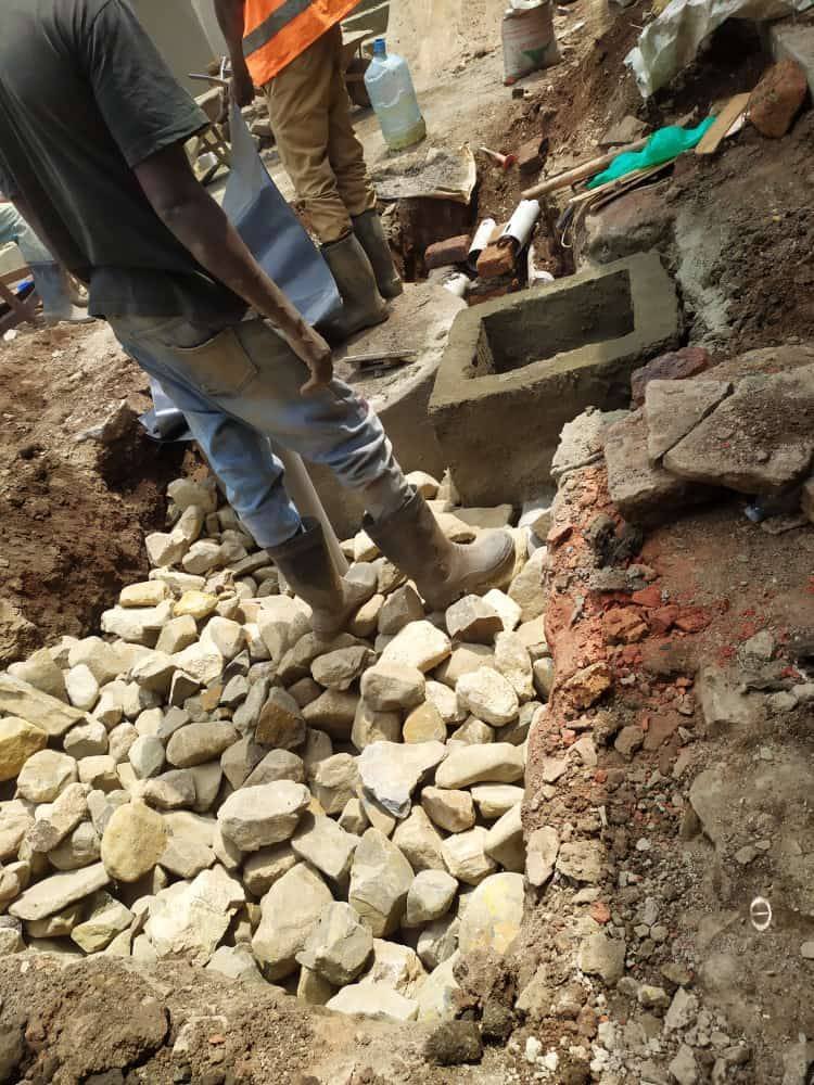 Biodigester Masters sanitation installation project