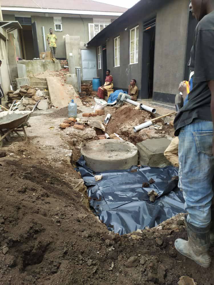 Biodigester Masters sanitation infrastructure project