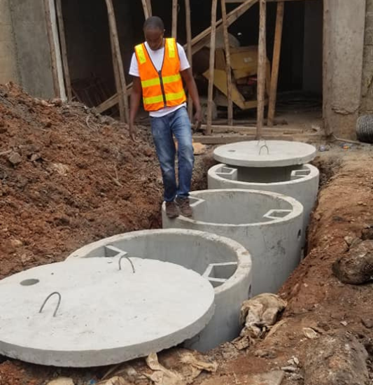 Biodigester Masters project installation